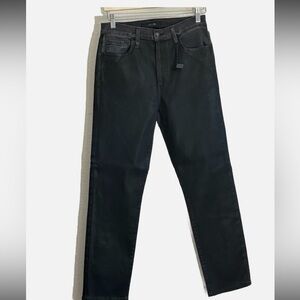 JOE'S Woman SEDNA High Rise Straight Ankle Coated Two Tone Jeans Size: 25